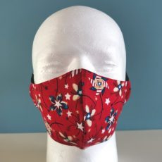 Kasvomaski joulutähdet