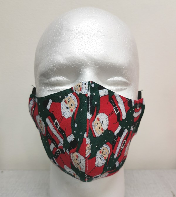 Kasvomaski joulupukit